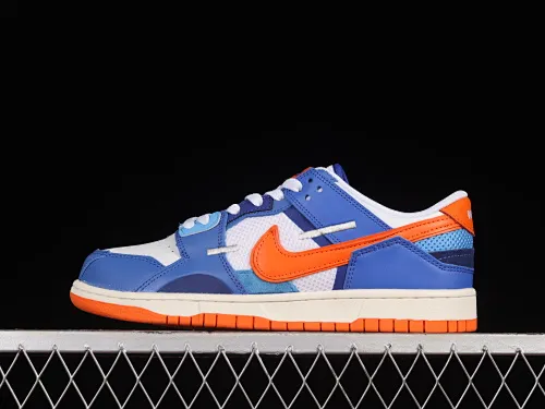 All categories Nk SB Dunk series Nk SB Dunk Low low-top skate shoes Nk Dunk Scrap stitching low-top skate shoes DM0128-100